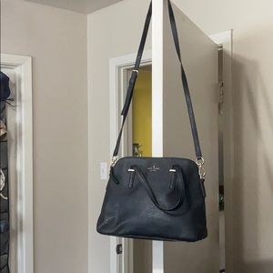 Black Kate spade cross body purse